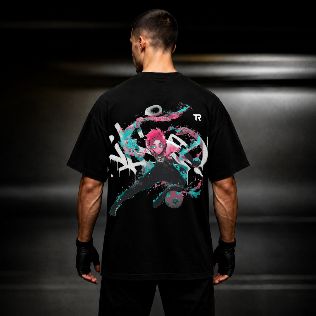 Thread Master – Blue Lock Sae Oversized Anime Tee