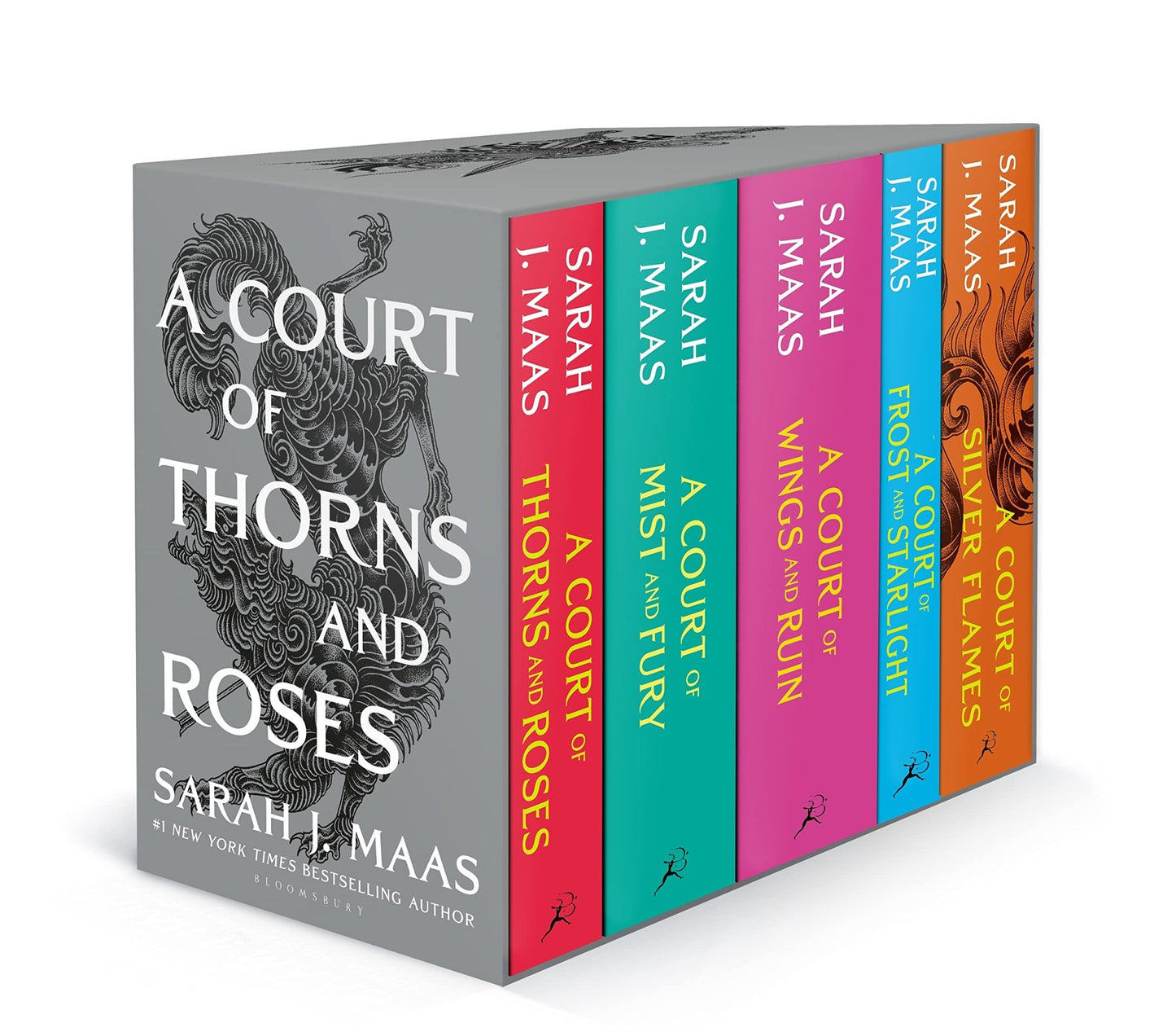 A Court of Thorns and Roses Paperback Box Set (5 books) (A Court of Thorns and Roses, 9) Paperback ISBN: 9781639730193 - TAKURAI