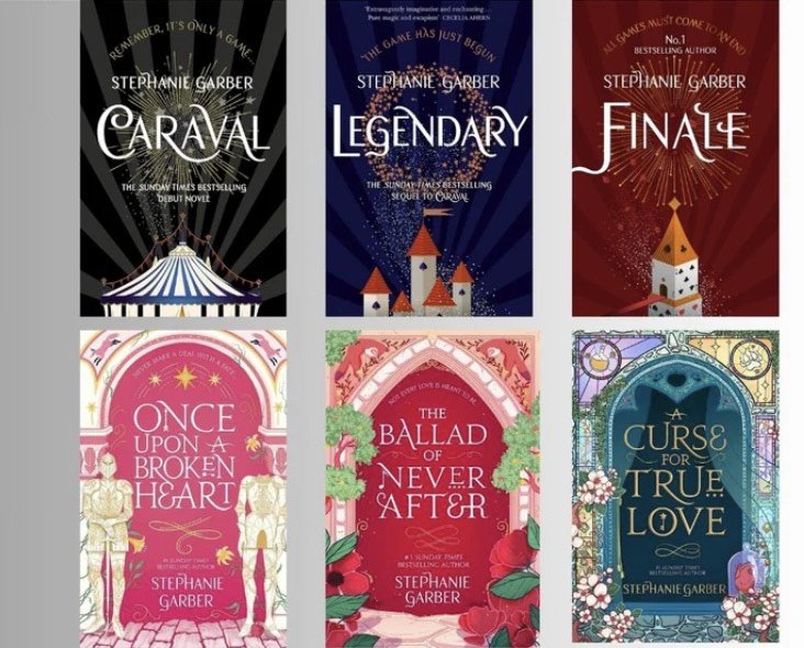 Caraval + Once Upon A Broken Heart Series Combo | Complete Fantasy Romance Collection by Stephanie Garber - TAKURAI