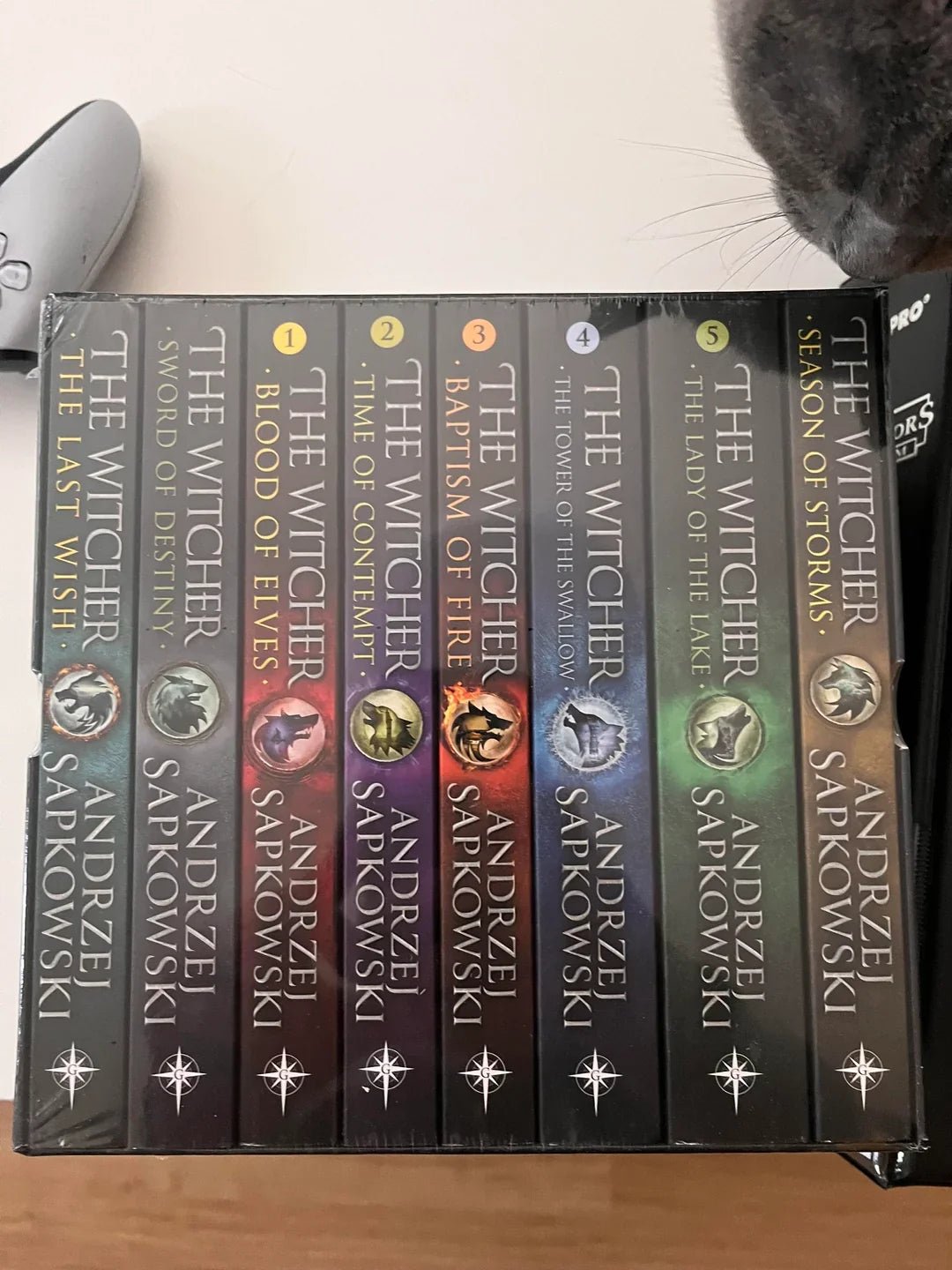The Witcher Saga: Complete 8-Book Box Set by Andrzej Sapkowski | Epic Fantasy Series (Paperback) - TAKURAI