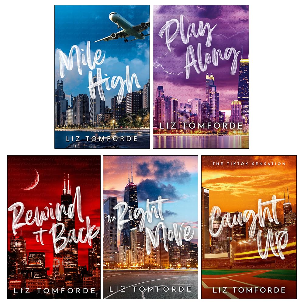 Windy City Series 5 Books Collection Set (Mile High, The Right Move, Caught Up, Play Along & Rewind It Back) by Liz Tomforde - TAKURAI