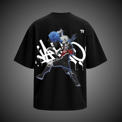 Blue Rose – Blue Lock Kaiser Oversized Anime Tee