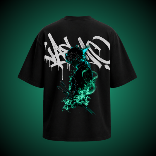 SANEMI / WIND BREATHING OVERSIZED T-SHIRT