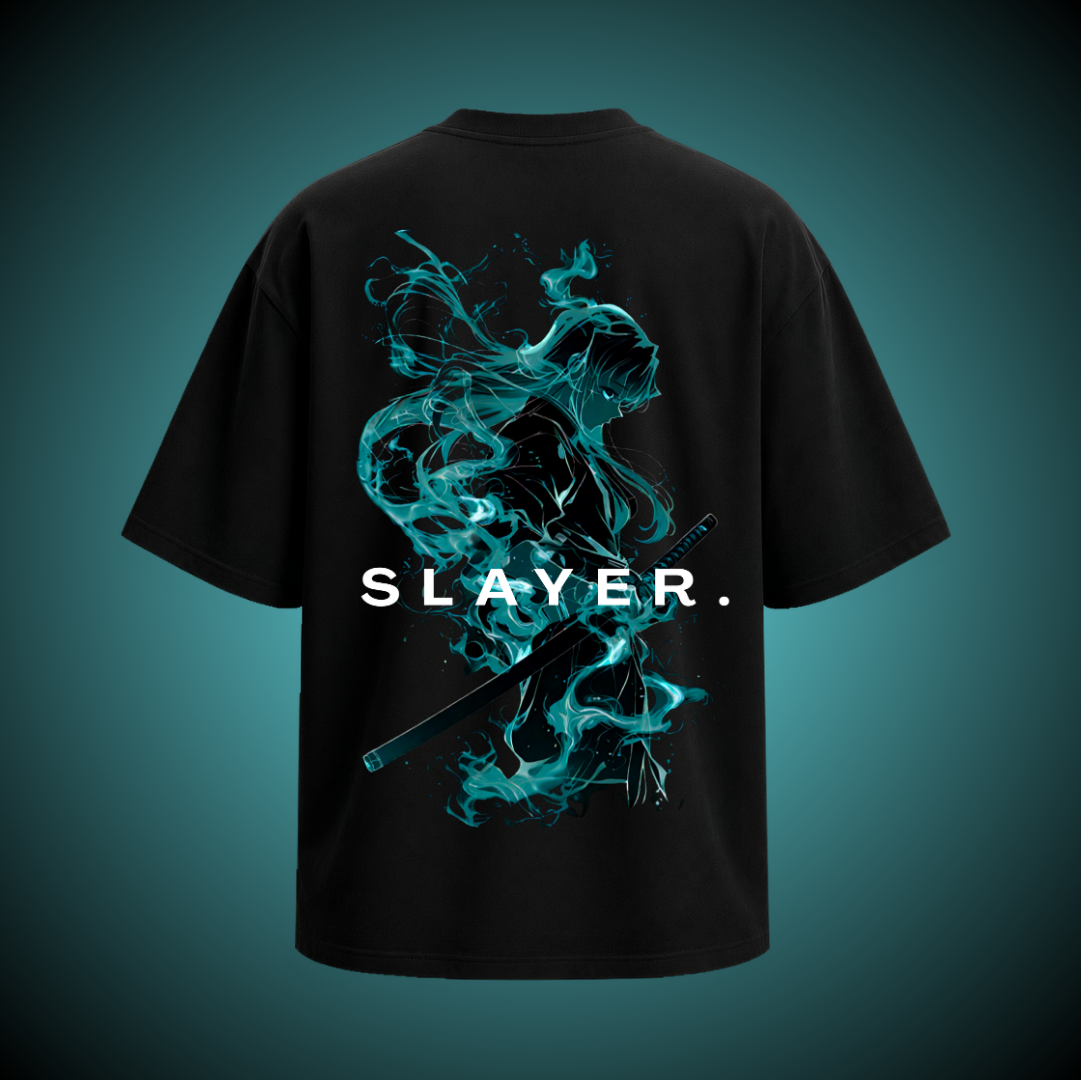 MUICHIRO / MIST BREATHING OVERSIZED T-SHIRT