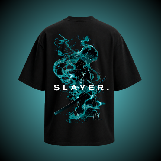 MUICHIRO / MIST BREATHING OVERSIZED T-SHIRT
