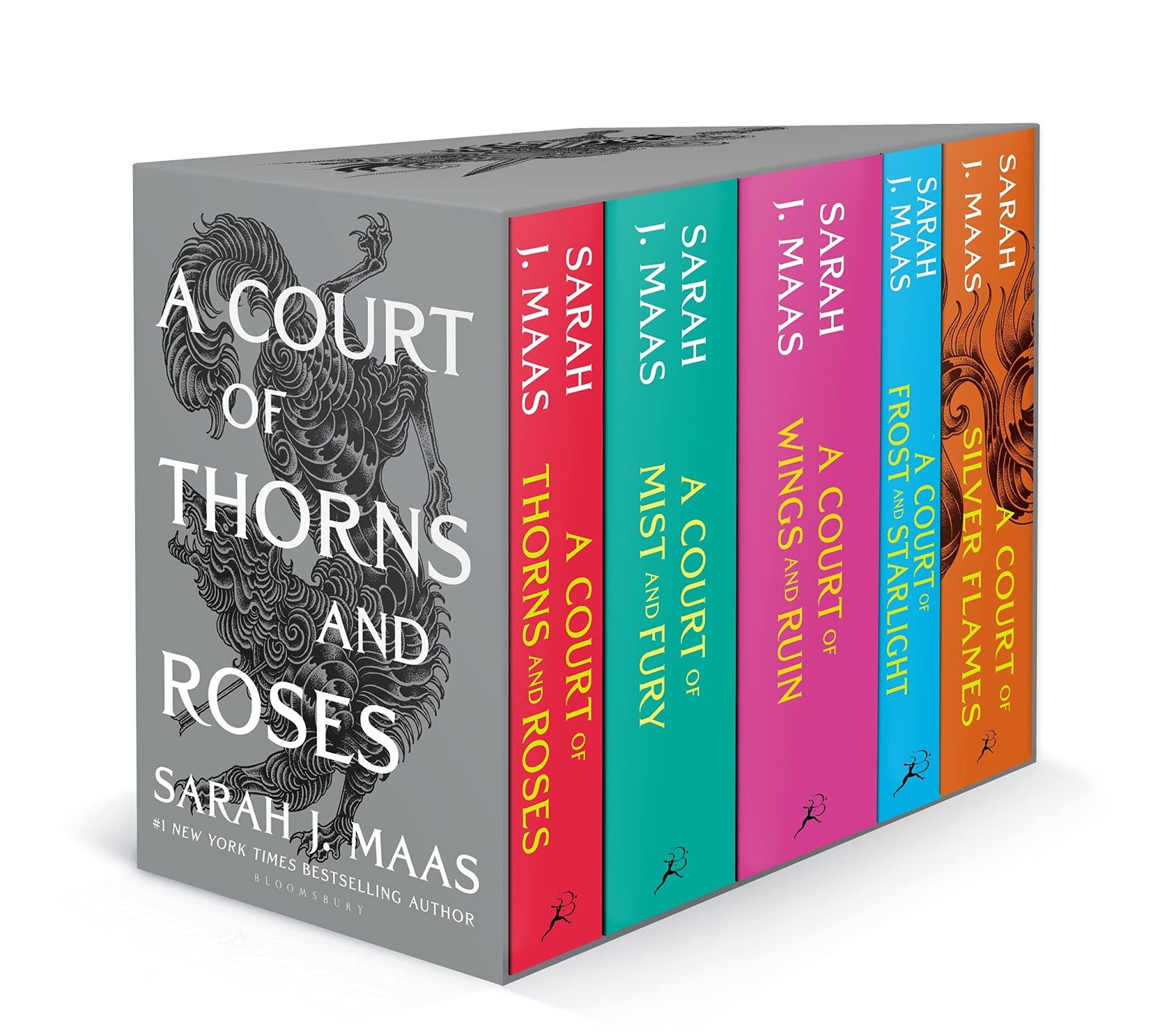A Court of Thorns and Roses Paperback Box Set (5 books) (A Court of Thorns and Roses, 9) Paperback ISBN: 9781639730193 - TAKURAI