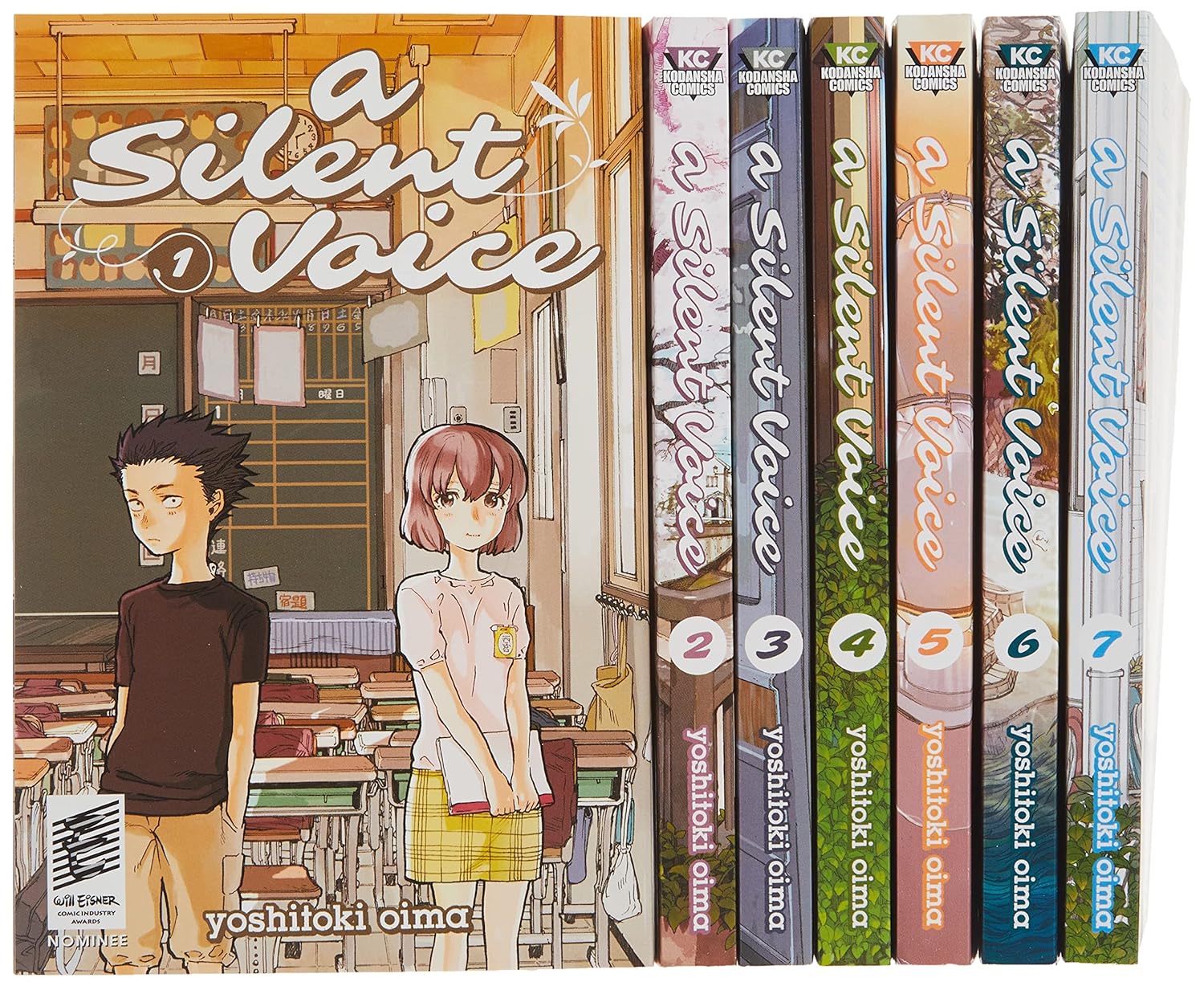A Silent Voice Complete Series Box Set Paperback – Box set, December 19, 2017 - TAKURAI