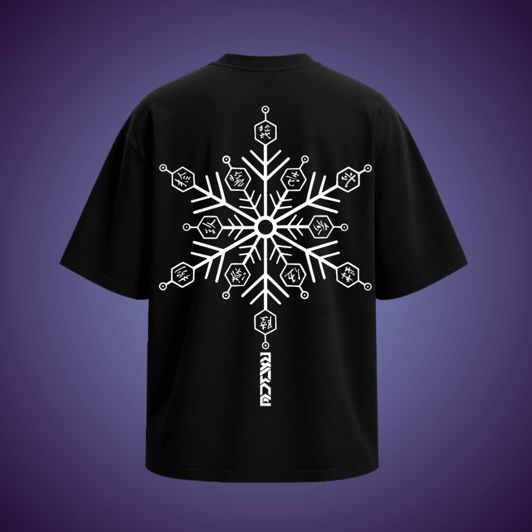 AKAZA / FROZEN FORM OVERSIZED T-SHIRT - TAKURAI