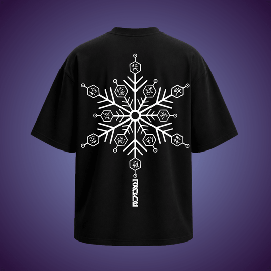 AKAZA / FROZEN FORM OVERSIZED T-SHIRT - TAKURAI