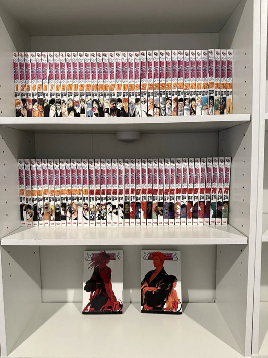 Bleach Manga by Tite Kubo Volumes 1-74 - Full/Loose Set Story in English from Viz Media 🎁 Freebie: A free Manga Wall Poster - TAKURAI