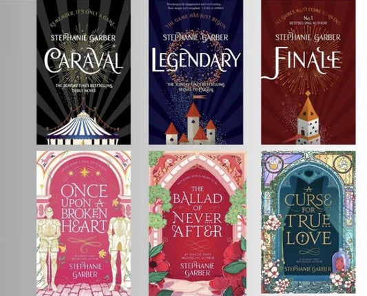 Caraval + Once Upon A Broken Heart Series Combo | Complete Fantasy Romance Collection by Stephanie Garber - TAKURAI