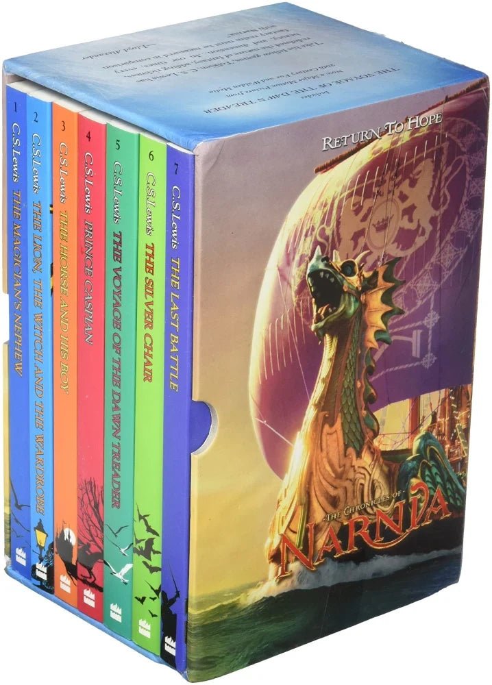 CHRONICLES OF NARNIA BOX SET (English, Paperback, C. S. Lewis) 1-7 Set - TAKURAI