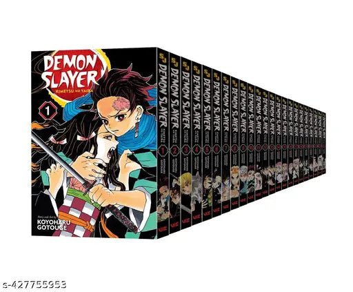 Demon Slayer: Kimetsu no Yaiba Vol 1-23 Comics Complete Manga Full/Loose Set by Eichiro Oda Rare Excellent Condition 🎁 Freebie: A free Manga Wall Poster - TAKURAI