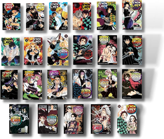 Demon Slayer: Kimetsu no Yaiba Vol 1-23 Comics Complete Manga Full/Loose Set by Eichiro Oda Rare Excellent Condition 🎁 Freebie: A free Manga Wall Poster - TAKURAI
