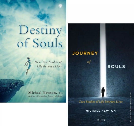 Destiny of Souls And Journey of Souls 2 Books Collection Set By Michael Newton - TAKURAI