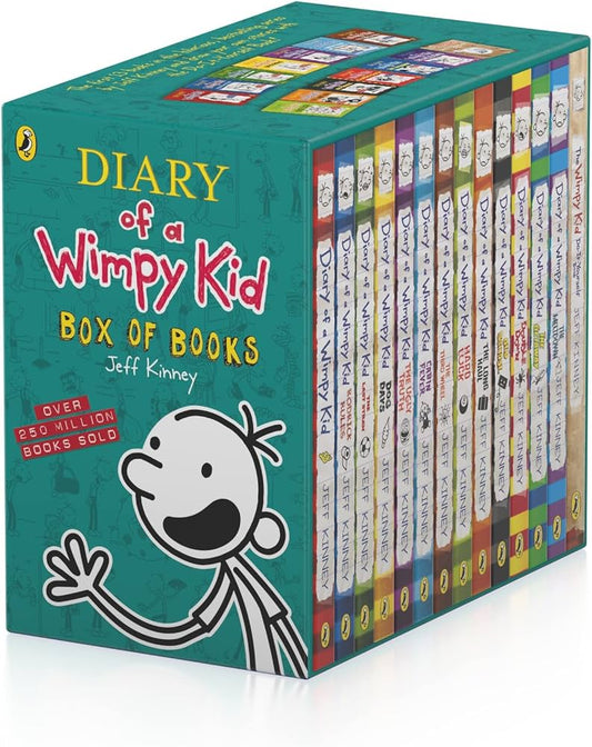 Diary of a Wimpy Kid Box of Books (1-13) Paperback ISBN: 9780241567418 - TAKURAI