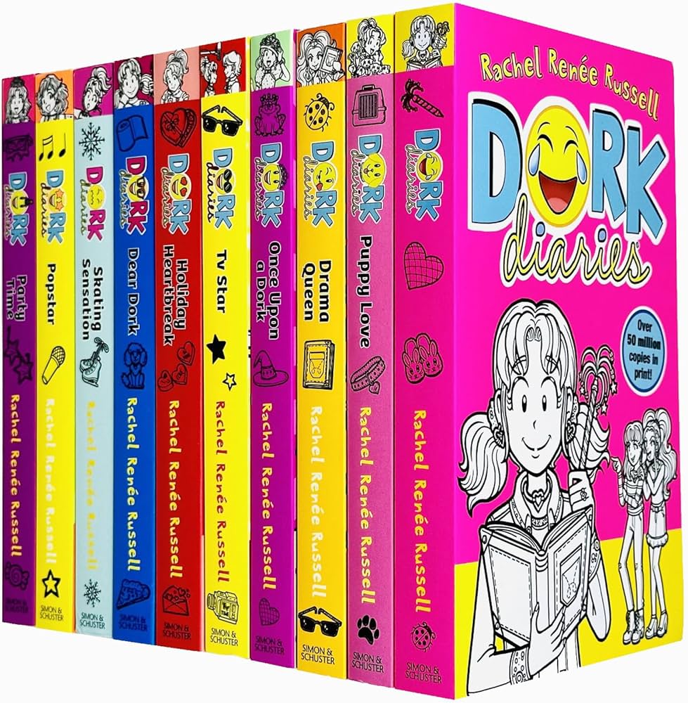 Dork Diaries Books 1-10 (Boxed Set) by Rachel Renée Russell - TAKURAI