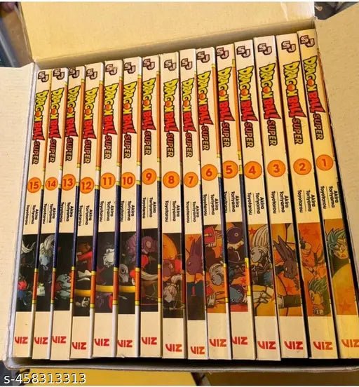 Dragon Ball Super Manga Box Set: Volumes 1–15 🎁 Freebie: A free Manga Wall Poster - TAKURAI