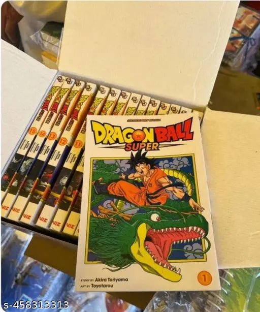 Dragon Ball Super Manga Box Set: Volumes 1–15 🎁 Freebie: A free Manga Wall Poster - TAKURAI