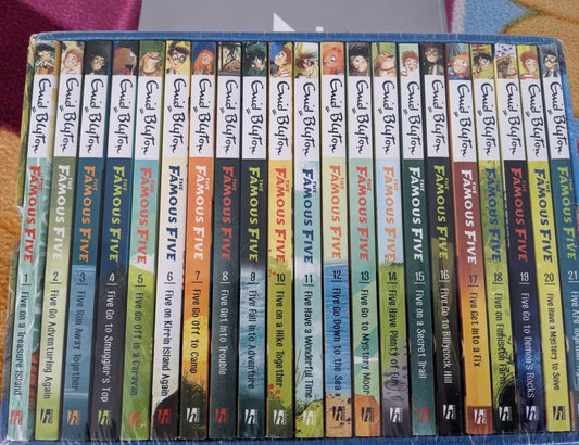 Famous Five Complete 21 Books Collection by Enid Blyton, Paperback ISBN: 9781444916416 - TAKURAI