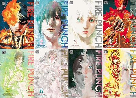 Fire Punch Series: Volume 1-8 Collection 8 Books Set By Tatsuki Fujimoto - TAKURAI