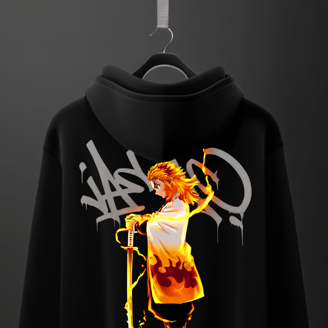 Flame Breathing Hoodie - TAKURAI