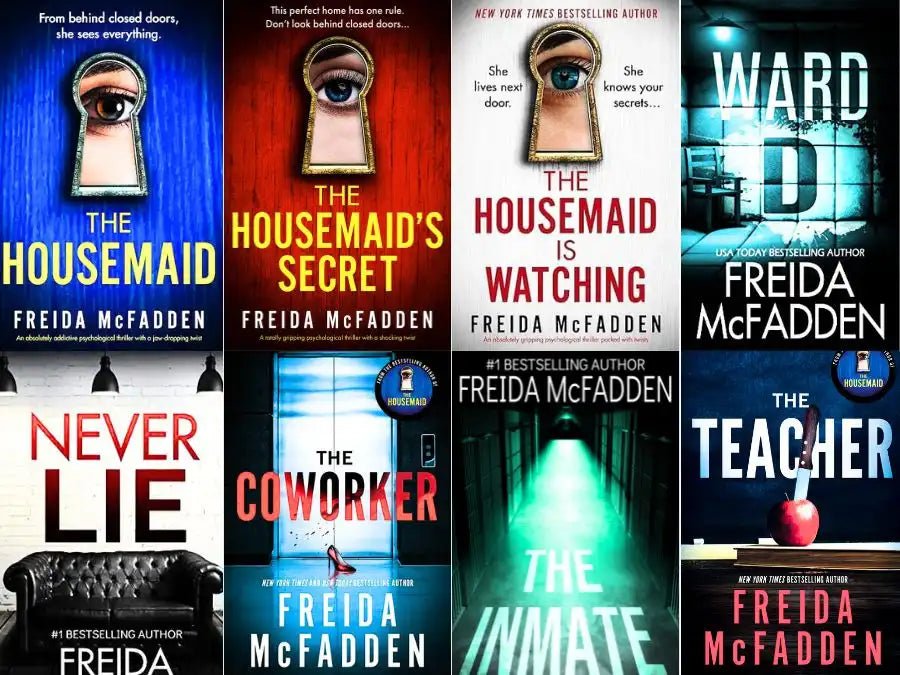 Freida McFadden Thriller Series 8 Books - TAKURAI