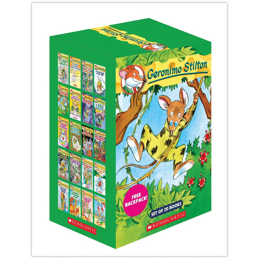 Geronimo Stilton (Set of 20 Books) (English, Boxset, Geronimo Stilton) ISBN: 9782019112509 - TAKURAI