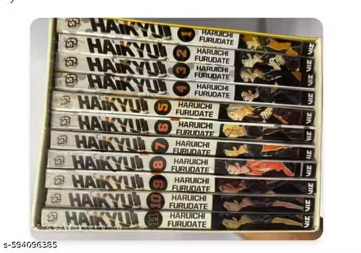 Haikyu!! Furudate Collection 11 books set Haruichi Vol 1-11 by Haruichi Furudate - TAKURAI
