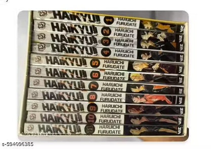 Haikyu!! Furudate Collection 11 books set Haruichi Vol 1-11 by Haruichi Furudate - TAKURAI