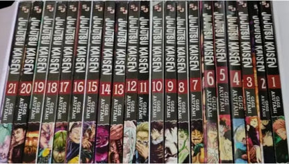 Jujutsu Kaisen Manga Box Set (Volume 1-21) (Paperback, Akutami Gege) - TAKURAI