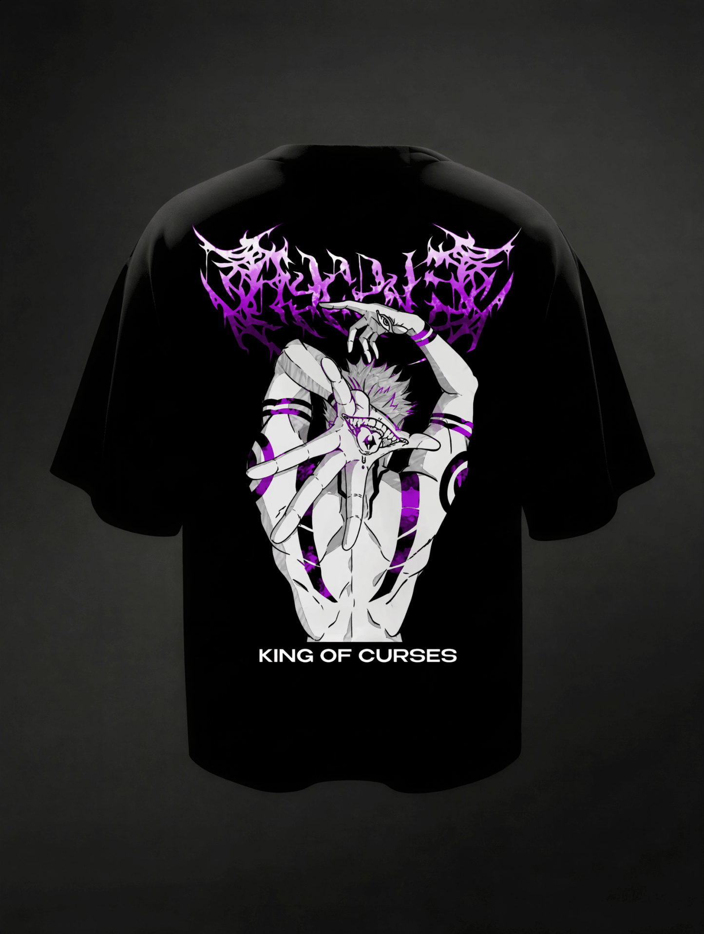 Jujutsu Kaisen : Sukuna Oversized Tee | King of Curses - TAKURAI