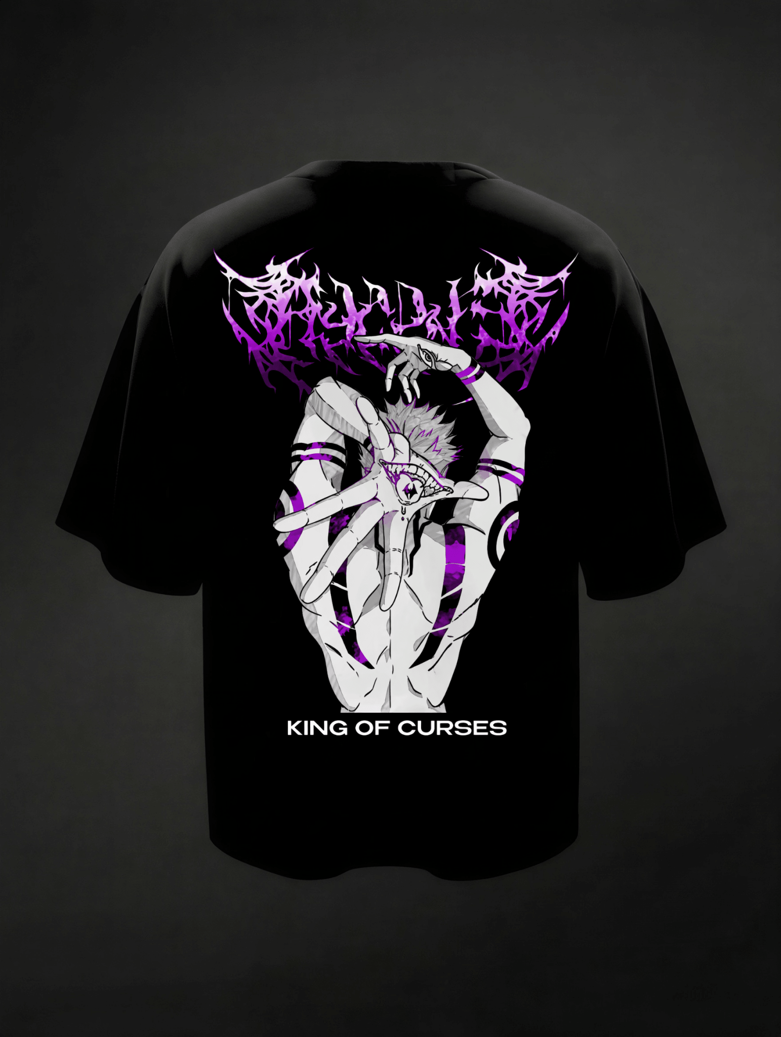 Jujutsu Kaisen : Sukuna Oversized Tee | King of Curses - TAKURAI