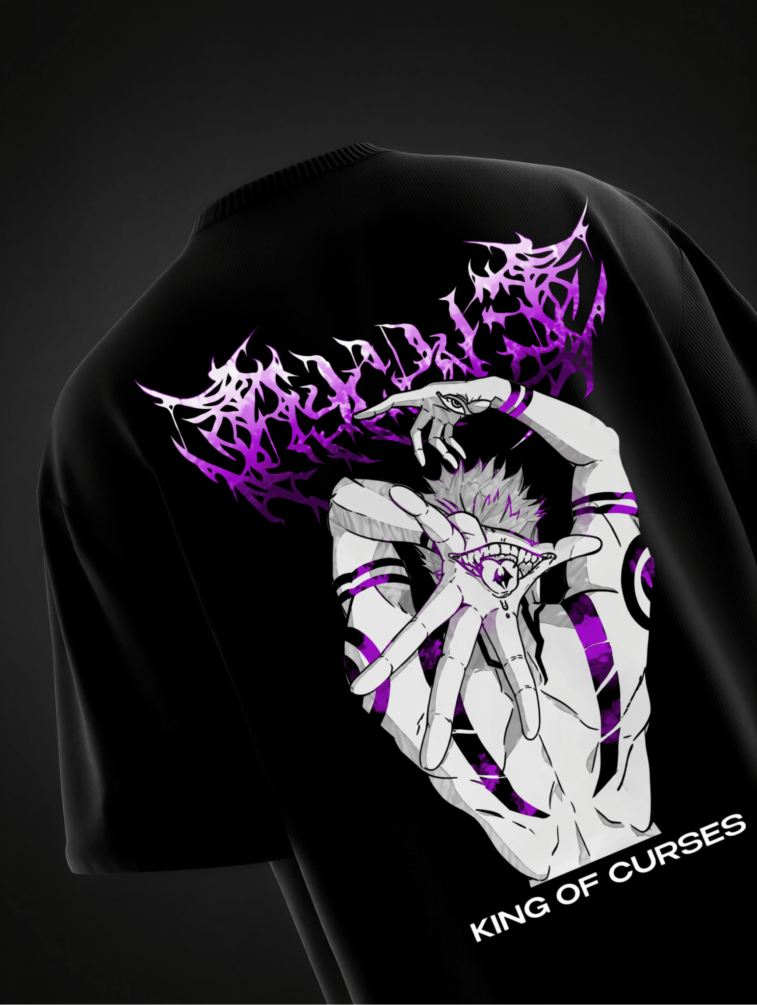 Jujutsu Kaisen : Sukuna Oversized Tee | King of Curses - TAKURAI