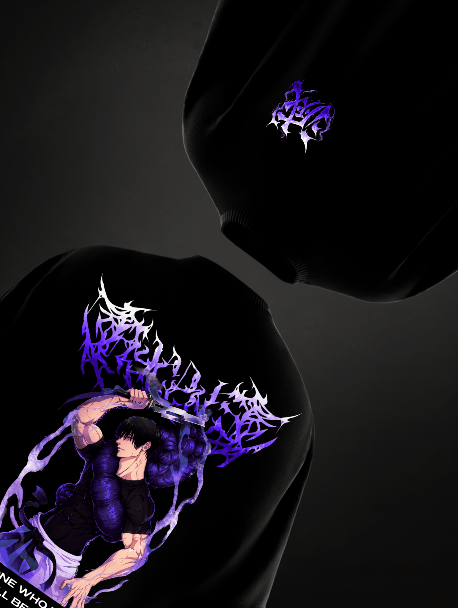 Jujutsu Kaisen : Toji Oversized T-Shirt | Left It All Behind - TAKURAI