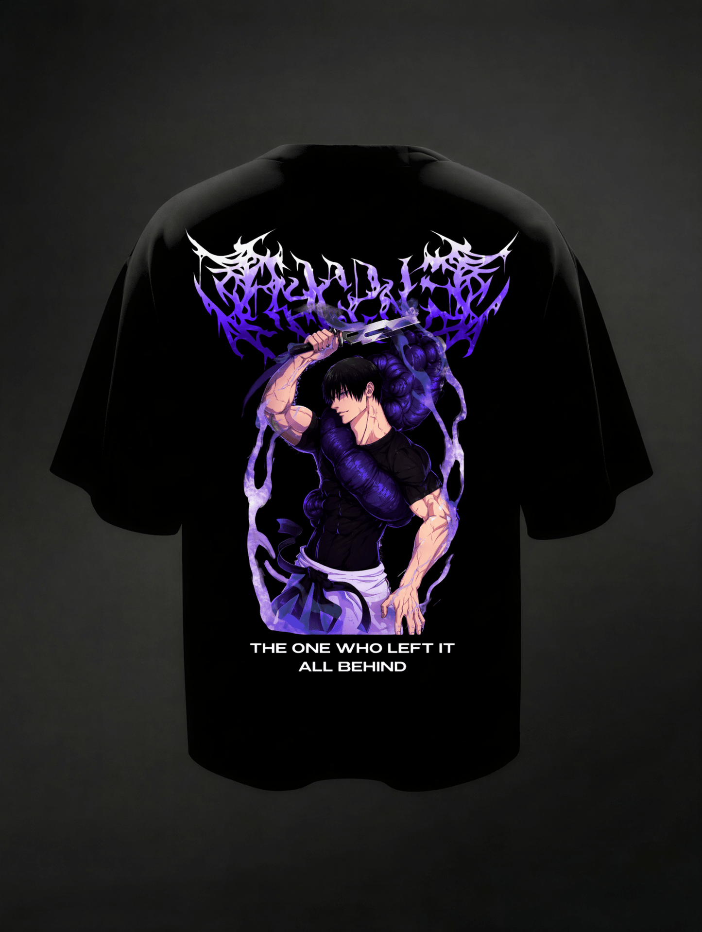 Jujutsu Kaisen : Toji Oversized T-Shirt | Left It All Behind - TAKURAI