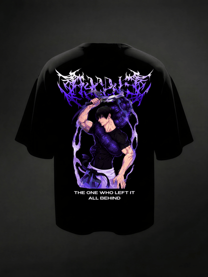 Jujutsu Kaisen : Toji Oversized T-Shirt | Left It All Behind - TAKURAI