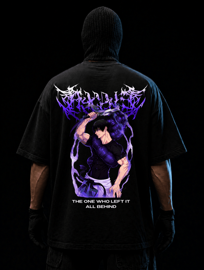 Jujutsu Kaisen : Toji Oversized T-Shirt | Left It All Behind - TAKURAI