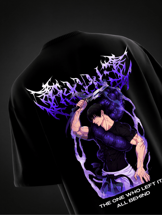 Jujutsu Kaisen : Toji Oversized T-Shirt | Left It All Behind - TAKURAI