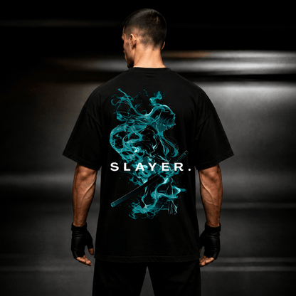 MUICHIRO / MIST BREATHING OVERSIZED T-SHIRT - TAKURAI