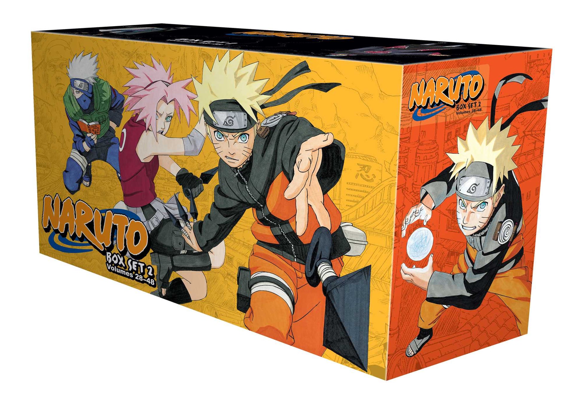Naruto Box Set 2: Volumes 28-48 (Naruto Box Sets) Paperback ISBN: 9781421580807 - TAKURAI