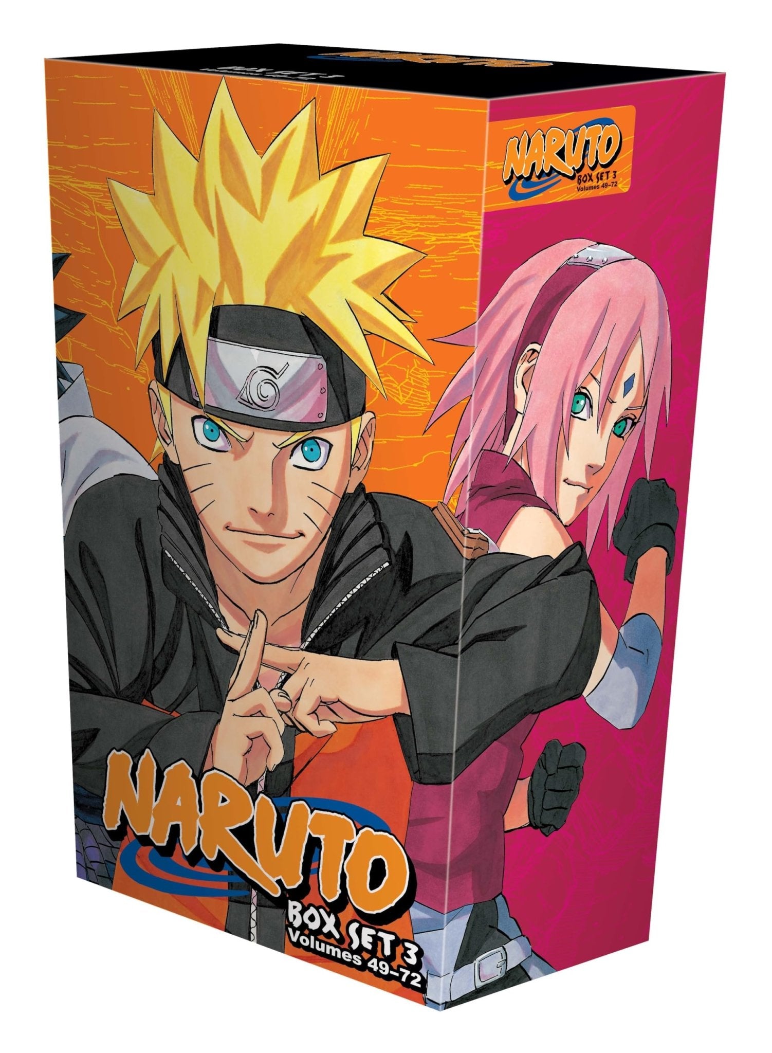 Naruto Box Set 3: Volumes 49-72 (Naruto Box Sets) Paperback ISBN: 9781421583341 - TAKURAI
