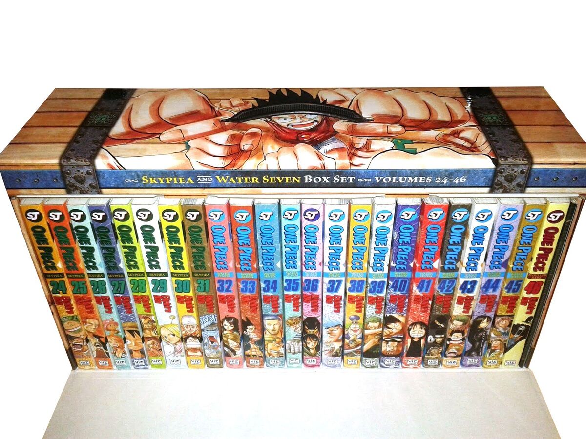 One Piece Box Set 2: Skypiea and Water Seven: Volumes 24-46 (One Piece Box Sets) by Eiichiro Oda ISBN: 9781421576060 - TAKURAI