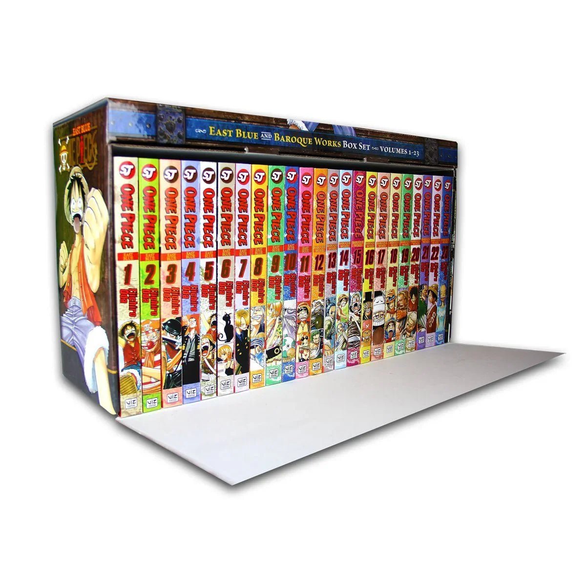 One Piece Box Set: East Blue and Baroque Works, Volumes 1-23 (One Piece Box Sets) NEW - TAKURAI