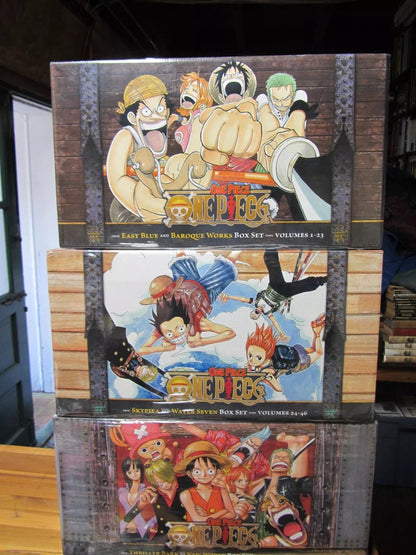 One Piece Manga Box Set Collection: Volumes 1–70 (Box Sets 1, 2 & 3) 🎁 Freebie: A free Manga Wall Poster - TAKURAI