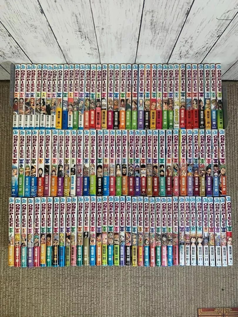 ONE PIECE Manga vol 1-105 Comics Complete Manga Full/Loose Set by Eichiro Oda Rare Excellent Condition 🎁 Freebie: A free Manga Wall Poster - TAKURAI