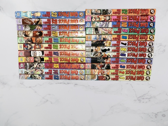 One Piece Manga Vol. 1–23 Set 1 | East Blue to Alabasta Saga Full/Loose Set 🎁 Freebie: A free Manga Wall Poster - TAKURAI