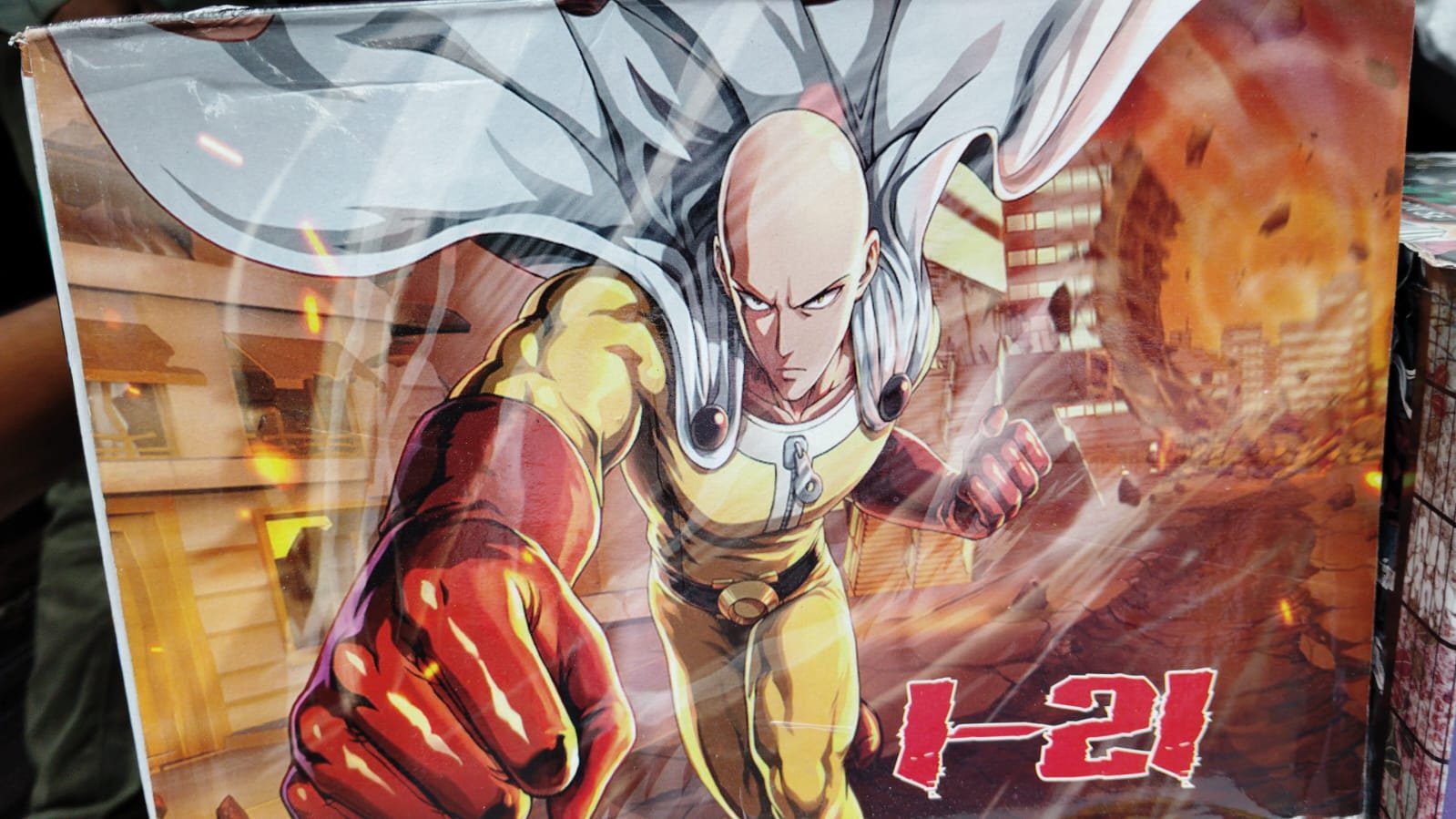 One-Punch Man Box Set (Volume 1-21) (Paperback, Yusuke Murata) ISBN: 9789124023164 - TAKURAI