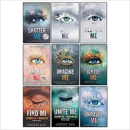 Shatter Me: The Complete 9-Book Box Set by Tahereh Mafi | Dystopian YA Romance Thriller (Paperback) - TAKURAI
