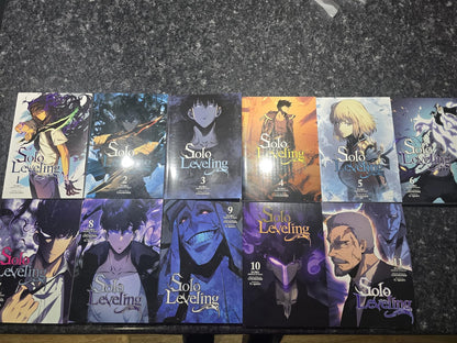 Solo Leveling Manga Series, Vol 1-11, Collection Books Full/Loose B/W Set by Chugong - TAKURAI